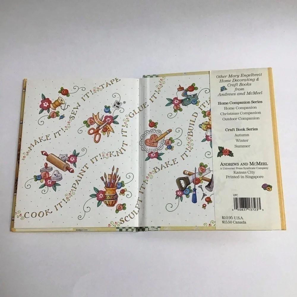 Mary Engelbreit's 1997 Spring Easy Craft Book Mini Hardcover by Charlotte Lyons